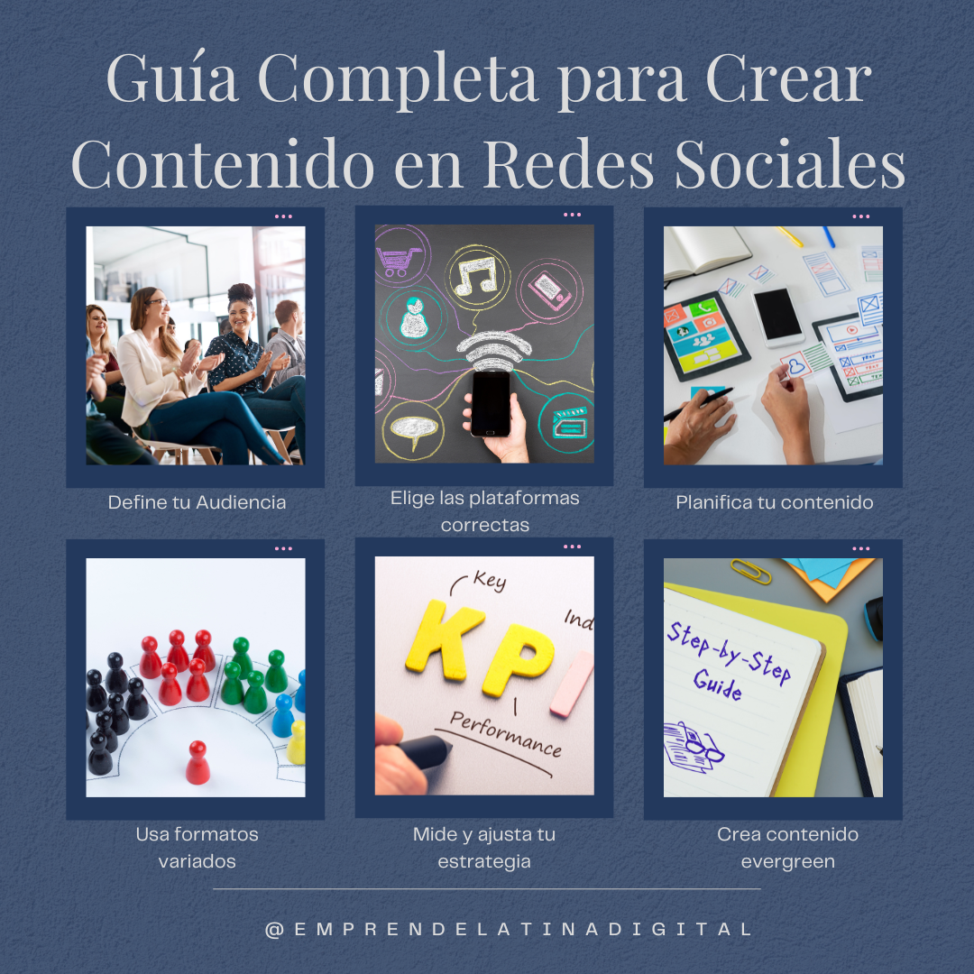 Guía Completa para Crear Contenido en Redes Sociales